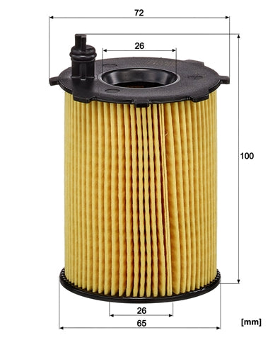 Filtru ulei MANN FILTER HU 716/2x