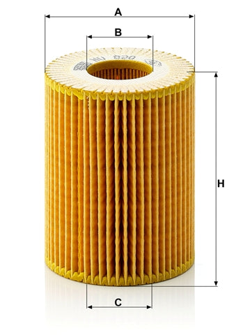 Filtru ulei MANN FILTER HU 820x