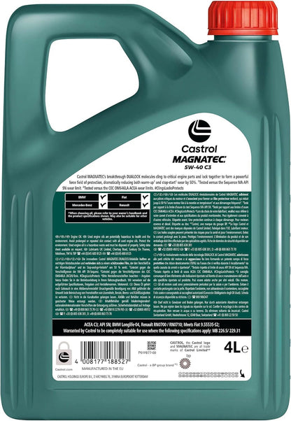 Ulei Castrol Magnatec C3 5W40 4 litri