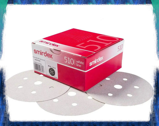 DISC VELCRO 150mm, 7 gauri, smirdex P60-P800