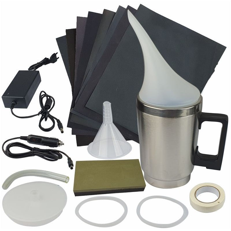 Set HILMANN pentru restaurare faruri cu polimer 600ml