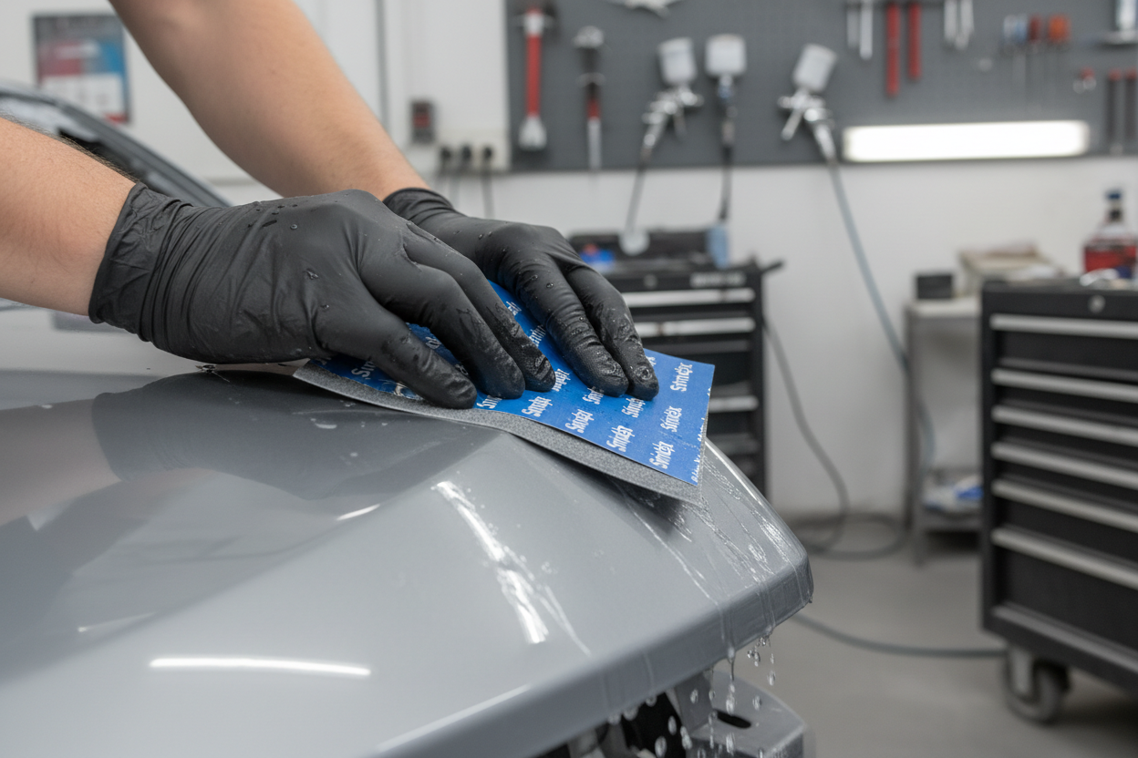 Coli abrazive Smirdex waterproof – șmirghel rezistent la apă P80–P3000 pentru auto și vopsitorie