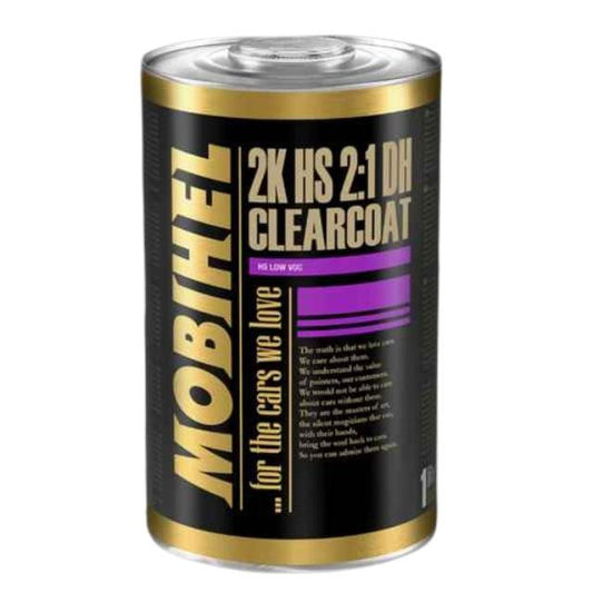 MOBIHEL 2:1 V.O.C. Transparent High Solid Clear Coat - 1 Liter