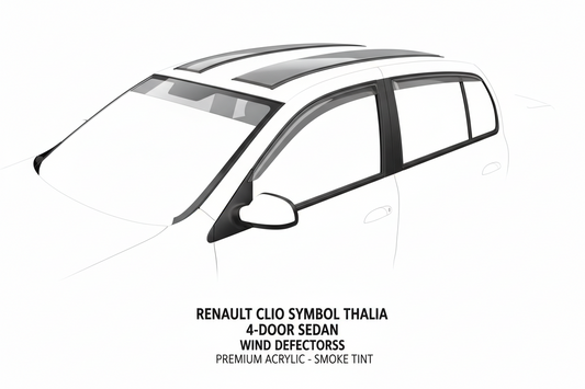 Paravanturi Fata, Spate, Fumurii Renault Clio Symbol / Thalia 4 Usi 2008-2013 Compatibile | Set 4 Buc | ART2021