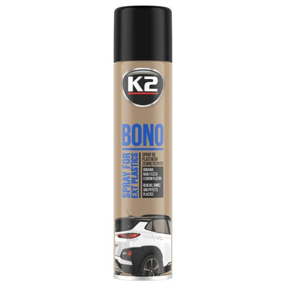 Spray lustruire elemente plastice auto Bono K2, 300 ml