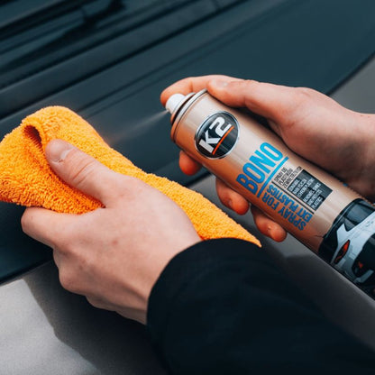 Spray lustruire elemente plastice auto Bono K2, 300 ml