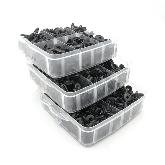 Set de 620 de Cleme din Plastic + 5 unelte Carguard