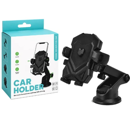 Suport telefon auto cu ventuză și braț telescopic 2801